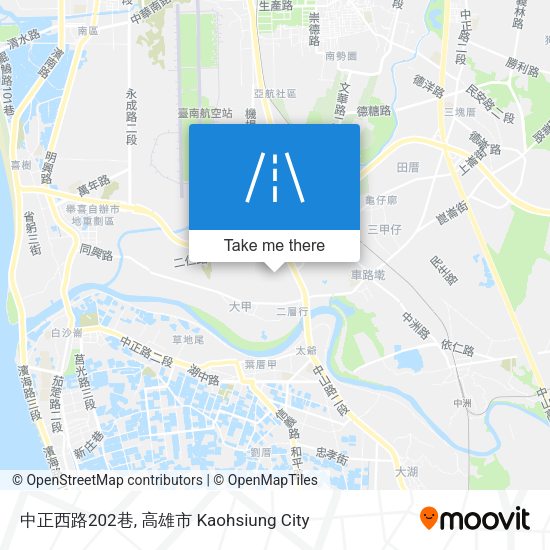 中正西路202巷地圖