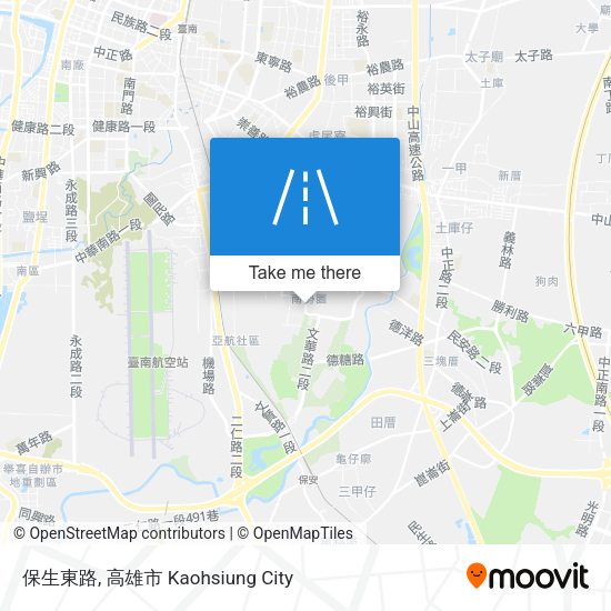 保生東路地圖