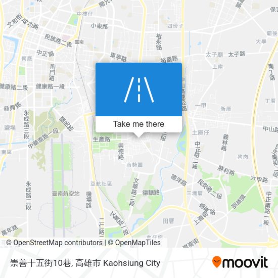 崇善十五街10巷 map