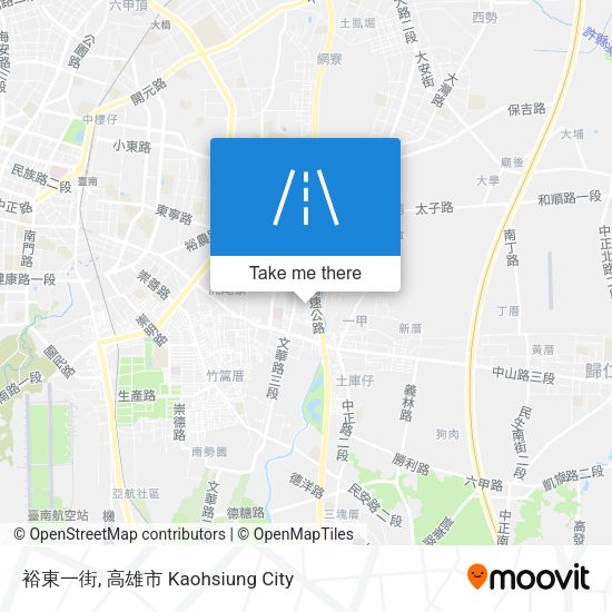 裕東一街 map