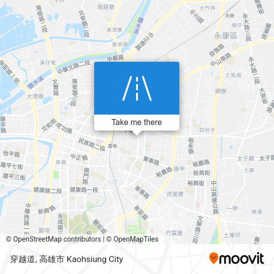 穿越道 map