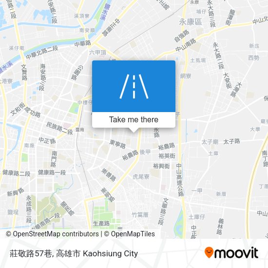 莊敬路57巷地圖