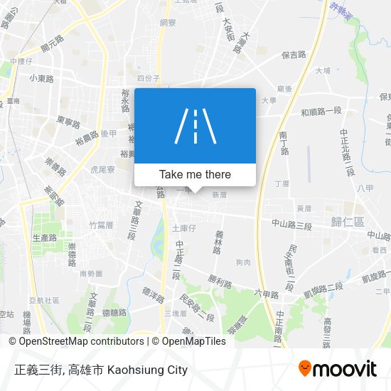 正義三街 map