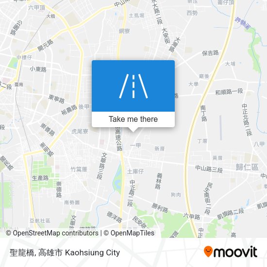 聖龍橋地圖