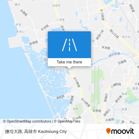 鹽埕大路地圖