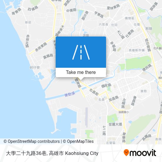 大學二十九路36巷 map