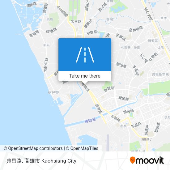 典昌路 map