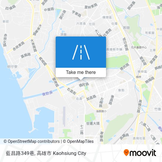 藍昌路349巷 map