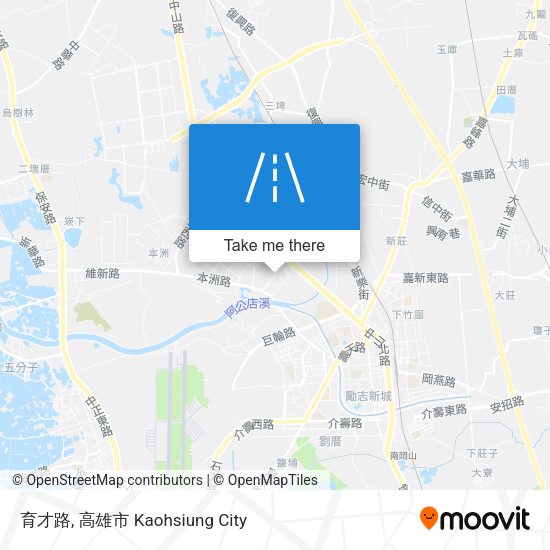 育才路地圖