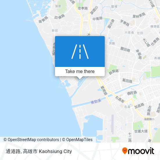 通港路 map