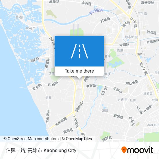 信興一路地圖