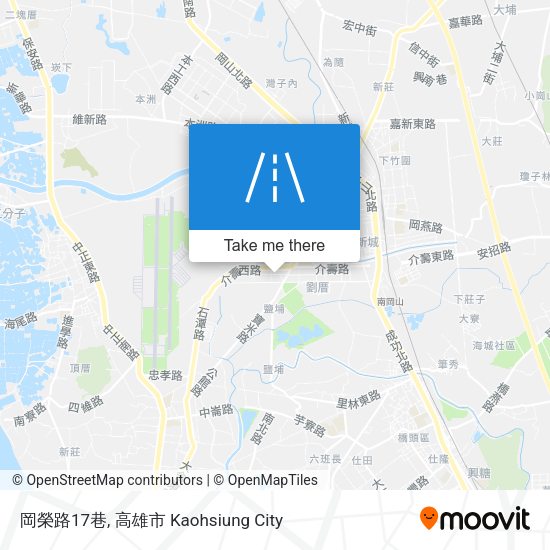 岡榮路17巷 map