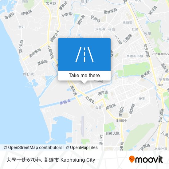 大學十街670巷 map