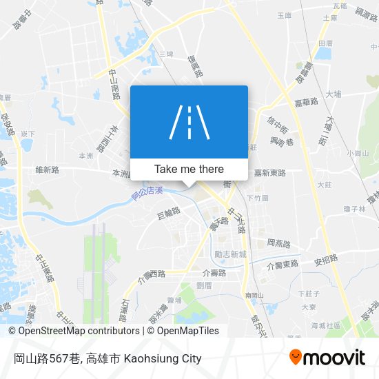 岡山路567巷 map
