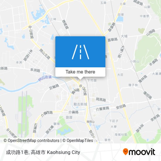 成功路1巷 map