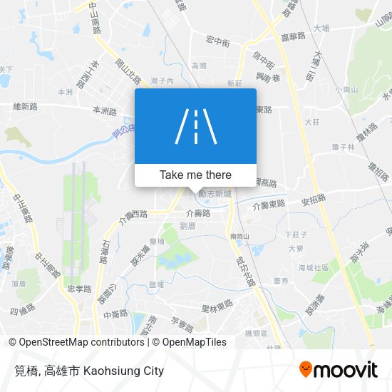 筧橋 map