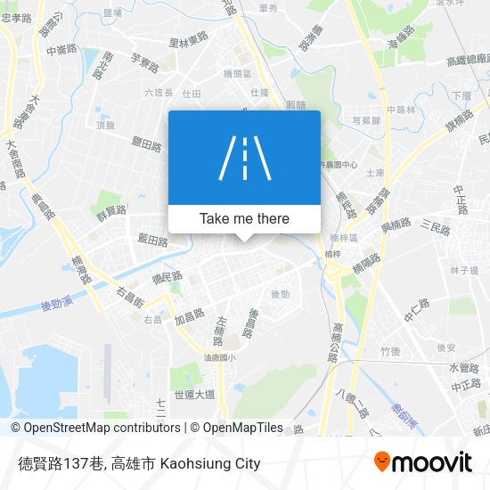 德賢路137巷地圖