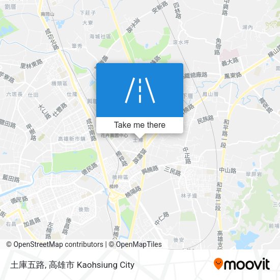 土庫五路 map