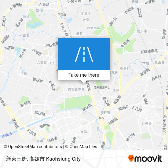 新東三街地圖