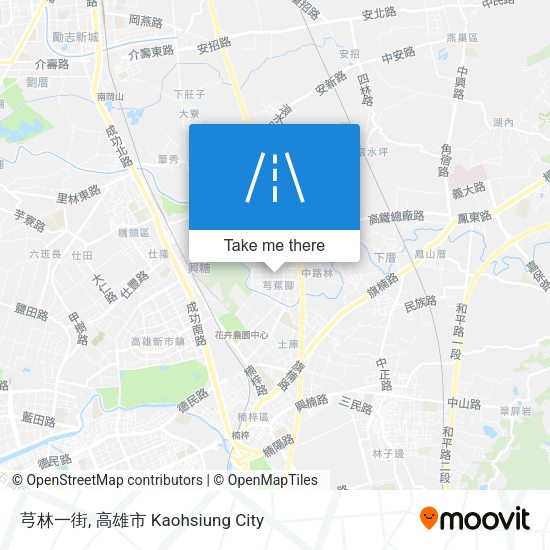 芎林一街 map