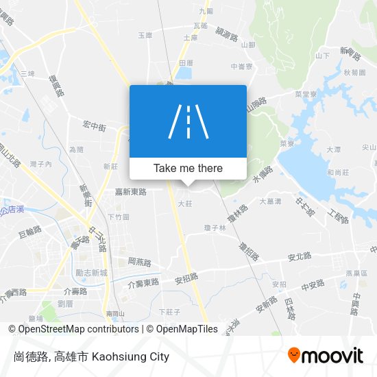 崗德路 map