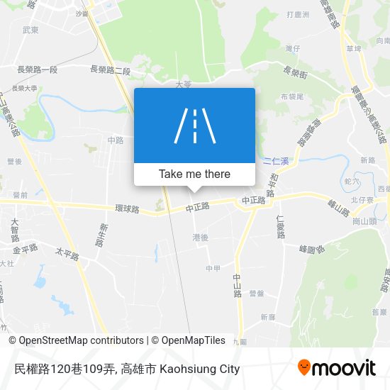 民權路120巷109弄地圖