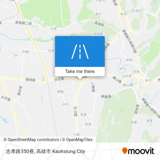 忠孝路350巷 map