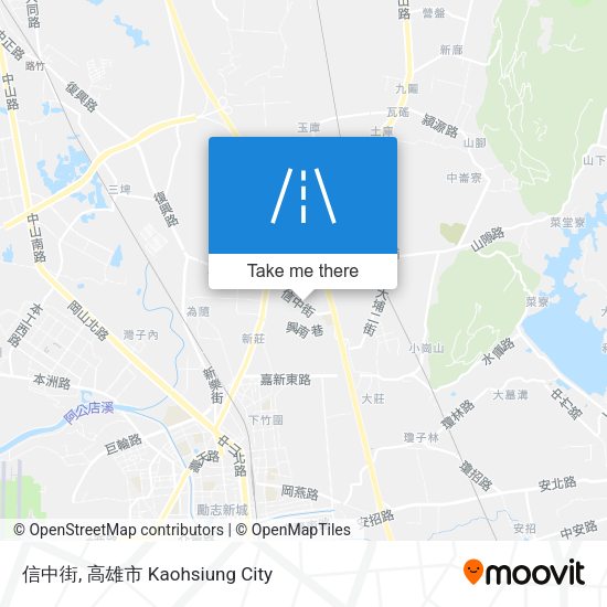 信中街 map