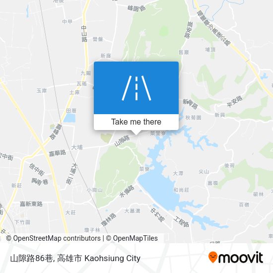 山隙路86巷 map