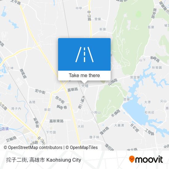 拕子二街 map