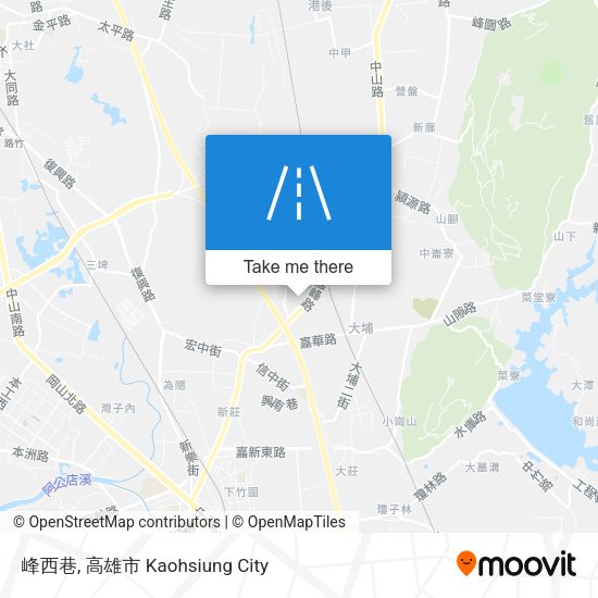 峰西巷 map