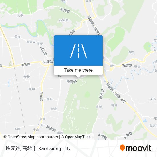 峰園路地圖