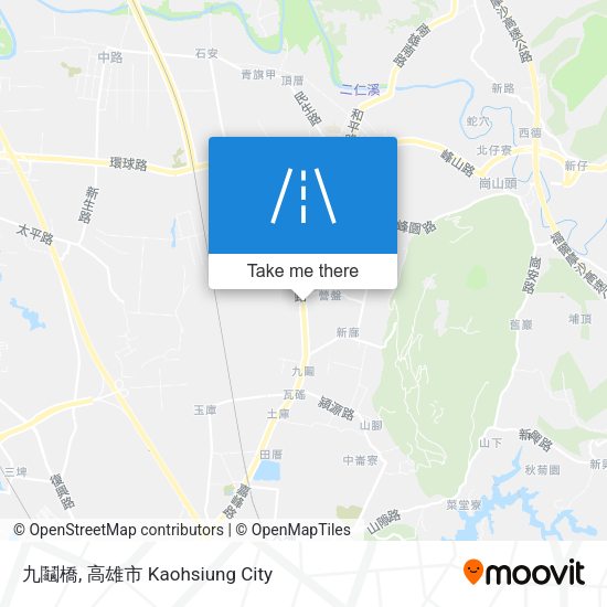 九鬮橋 map