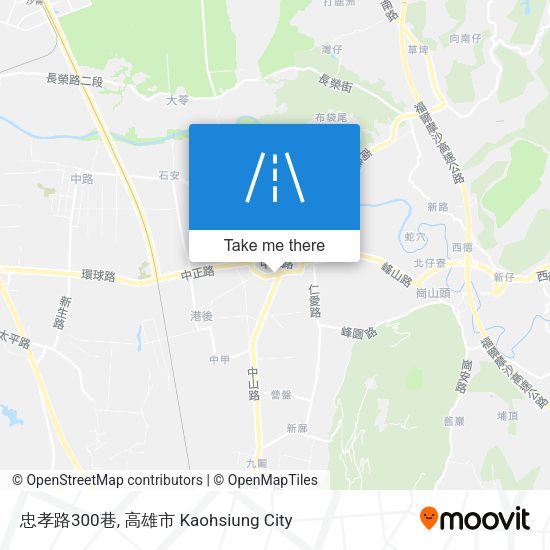 忠孝路300巷 map
