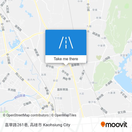 嘉華路261巷 map