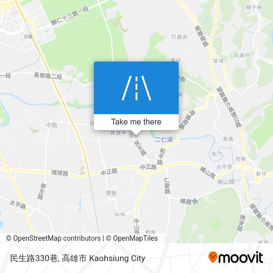 民生路330巷 map