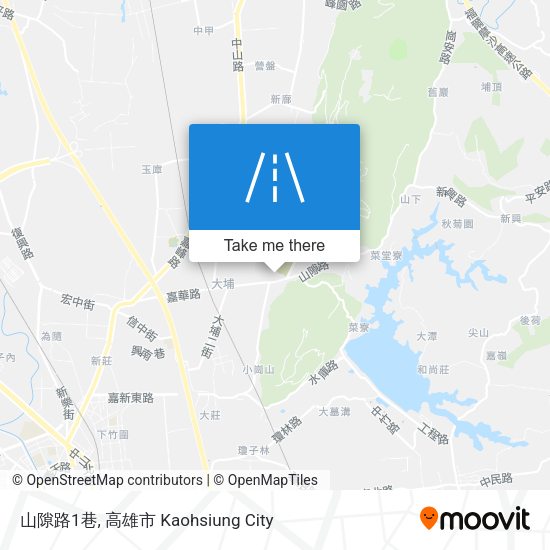 山隙路1巷 map