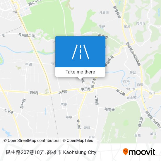 民生路207巷18弄 map