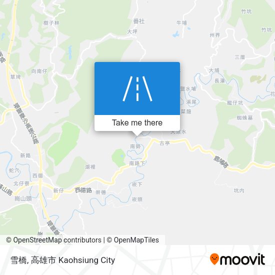 雪橋 map