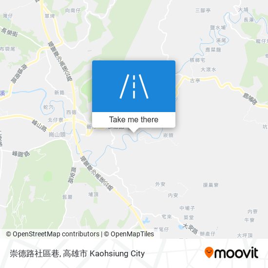 崇德路社區巷 map