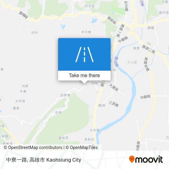 中寮一路地圖