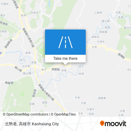 北勢巷地圖
