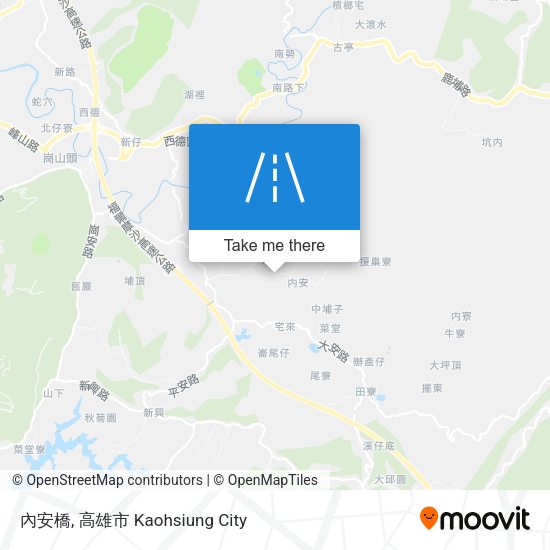 內安橋地圖