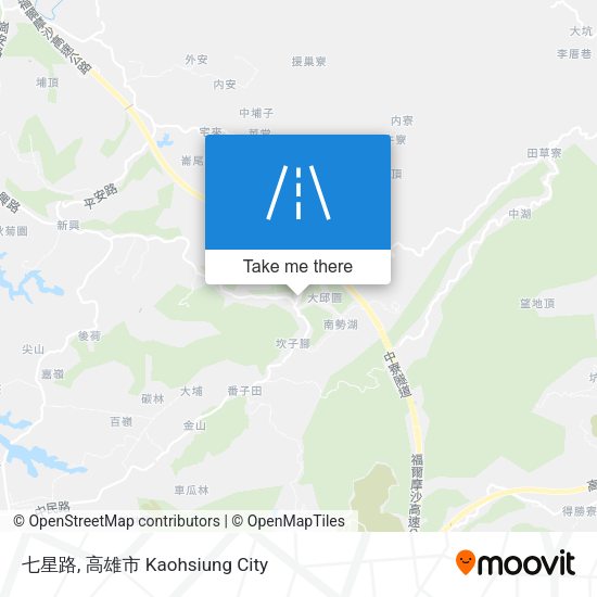 七星路地圖