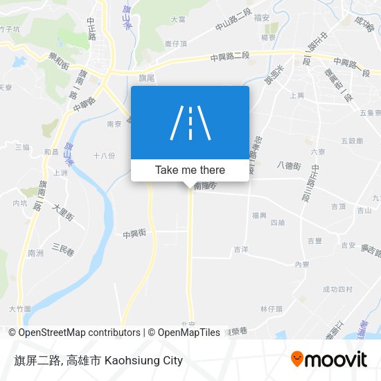 旗屏二路地圖