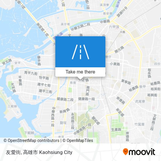 友愛街 map