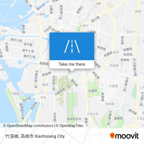 竹溪橋 map