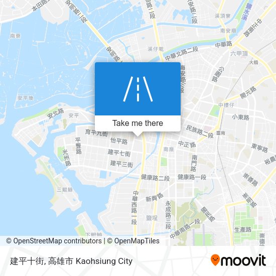 建平十街 map