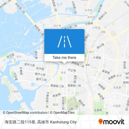 海安路二段115巷 map