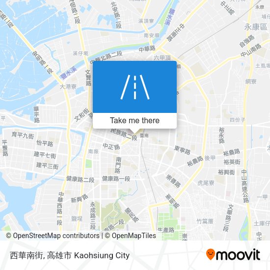 西華南街地圖